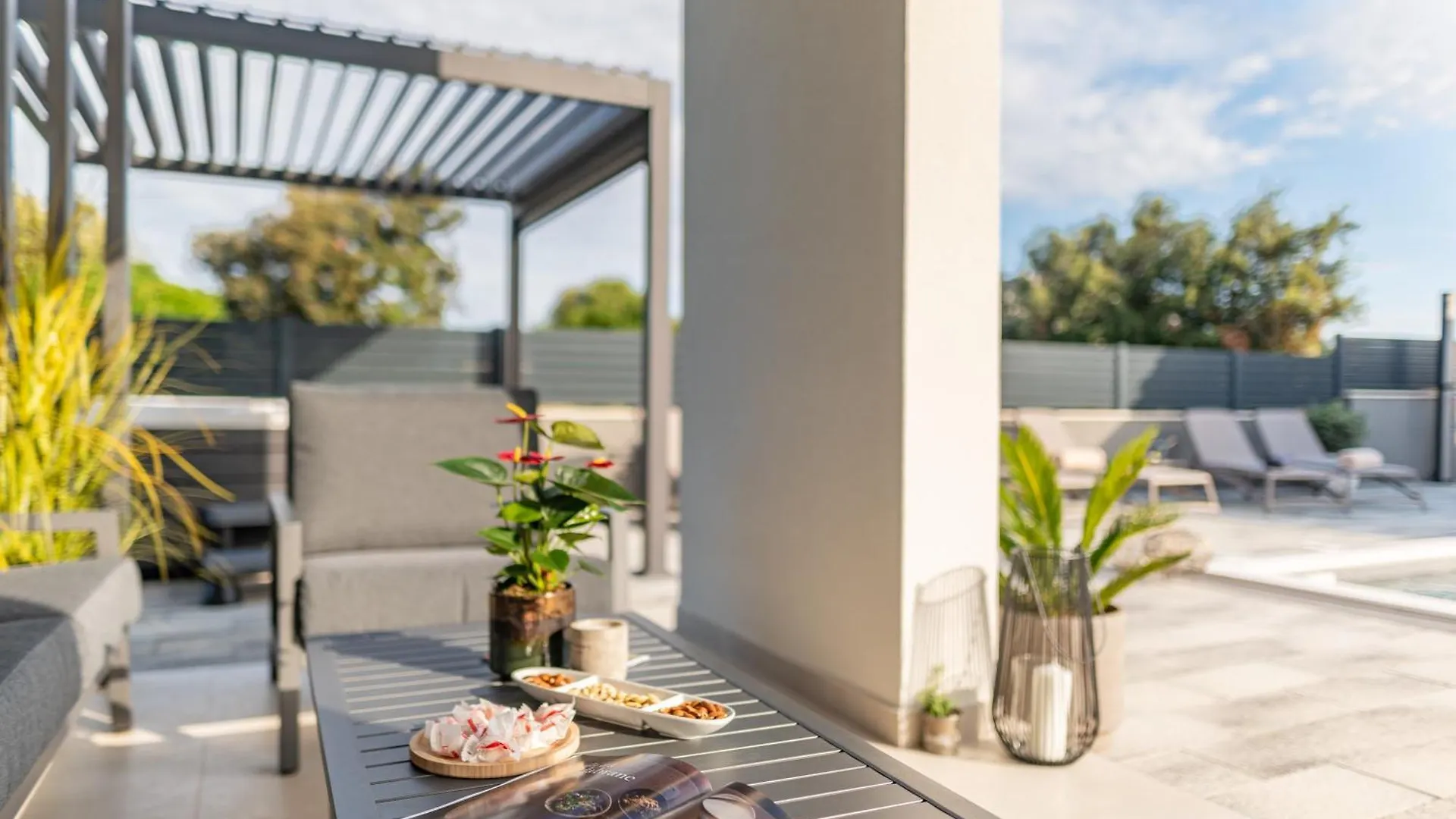 Modern 4Br Private Villa - Pool, Jacuzzi, Gaming Room Bibinje